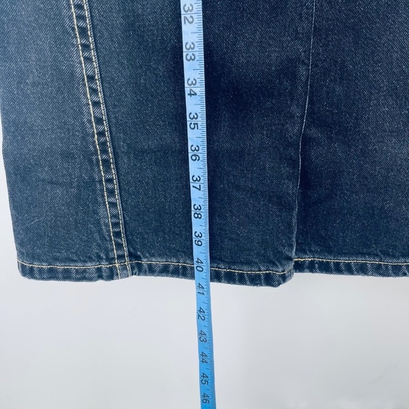 Levi’s Jeans Size 28x32 Women’s noughties Bootcut Distress A Low Rise Blue New - Picture 11 of 16